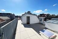 Erstbezug in Toplage - 2-Zimmerdachgeschosswohnung mit großer Dachterrasse im Botschaftsviertel! (Mietbeginn nach Vereinbarung)