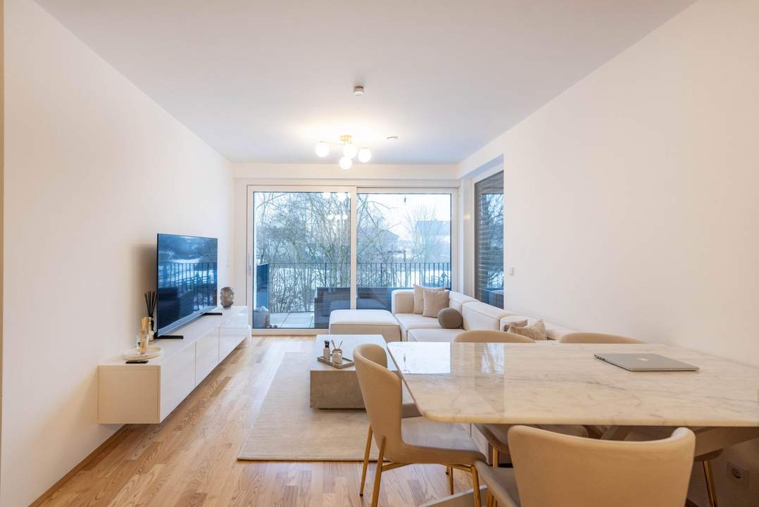 Bezaubernde 3 Zimmerwohnung mit Blick ins Grüne