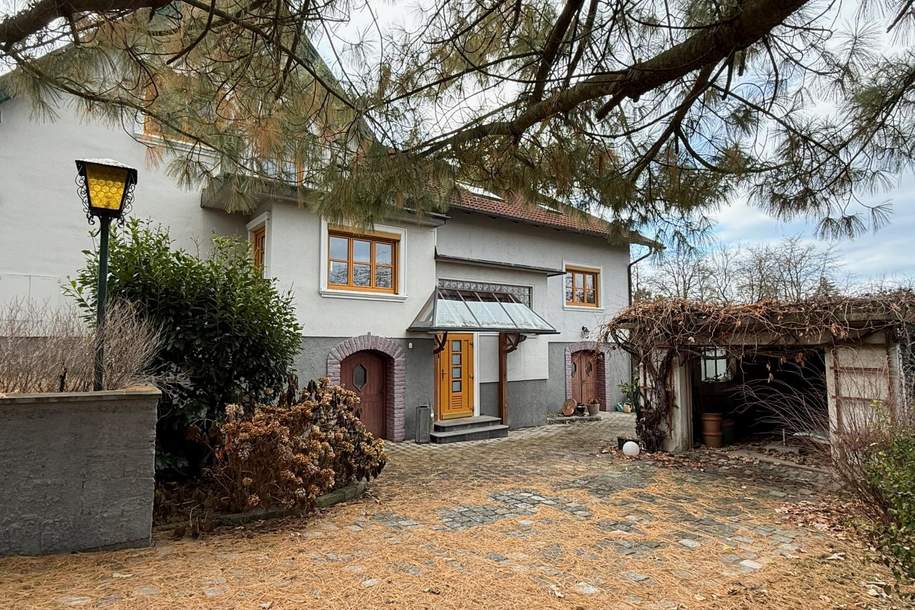 Großfamilienhit - zwei Häuser mit großem Garten, Haus-kauf, 640.000,€, 2801 Wiener Neustadt(Land)