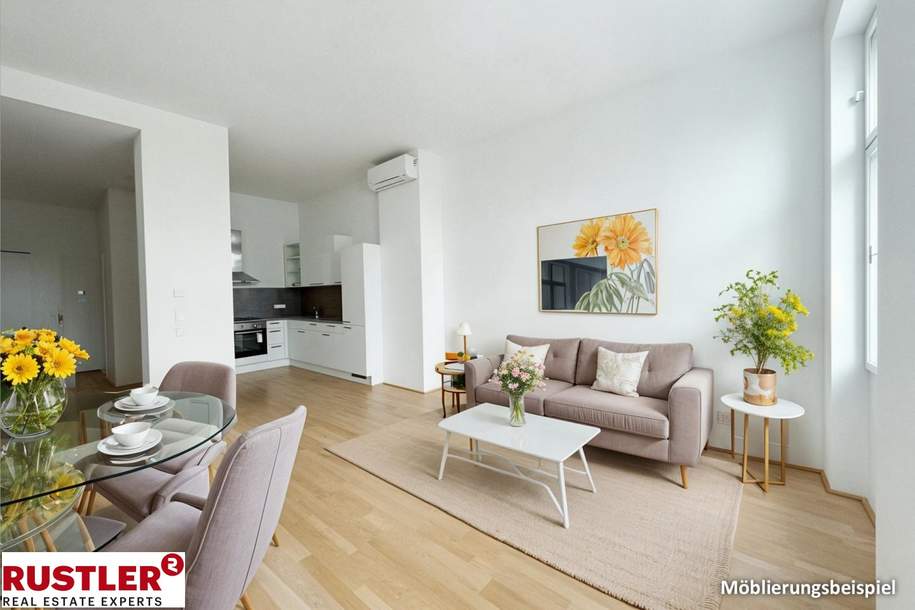 Neubau-Mietwohnung Erstbezug im Stadtkern, Wohnung-miete, 1.195,00,€, 2340 Mödling