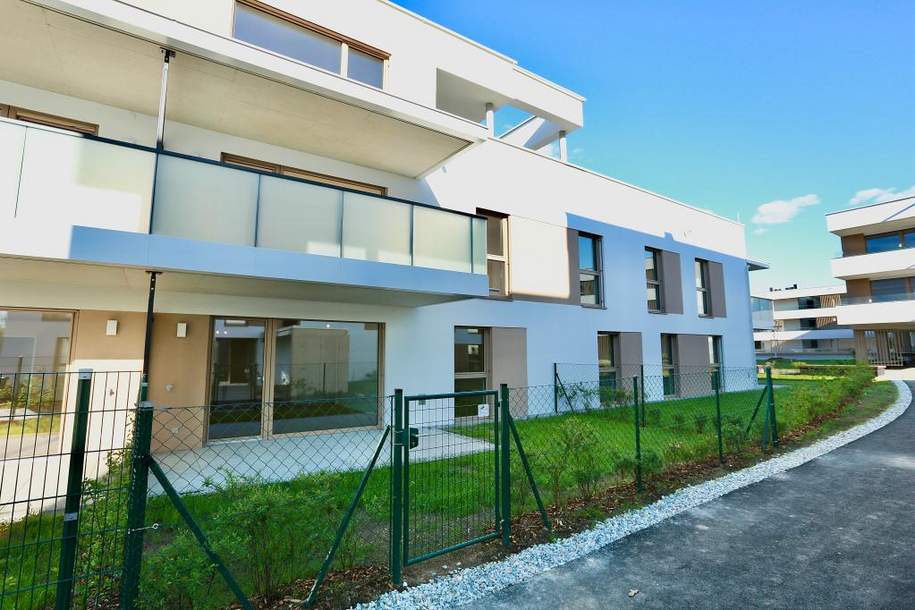 Moderne 2-Zimmer-Gartenwohnung mit Terrasse in einer exklusiven Atmosphäre!, Wohnung-miete, 1.040,99,€, 8010 Graz(Stadt)