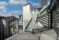 Klimatisierte Dachgeschosswohnung mit großzügiger Dachterrasse | LUFT-WÄRME-PUMPE