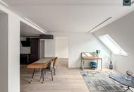 Erstbezug: Dachgeschoss - Apartment (klimatisiert) inkl. Einbauküche und hochwertiger Ausstattung im Trendbezirk Ottakring!