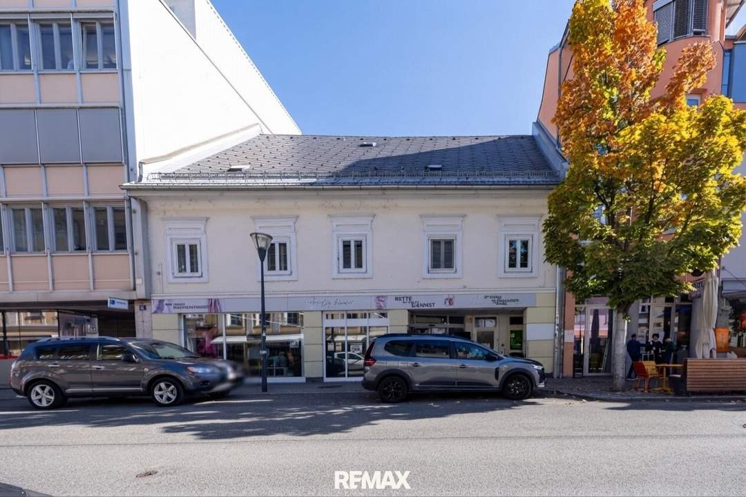 Zinshaus in zentraler Klagenfurter Innenstadtlage – Bestandsertrag &amp; Ausbaupotenzial