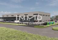 Neue moderne Produktions- und oder Lagerhalle mit Bürotrakt in bester Lage von St. Valentin