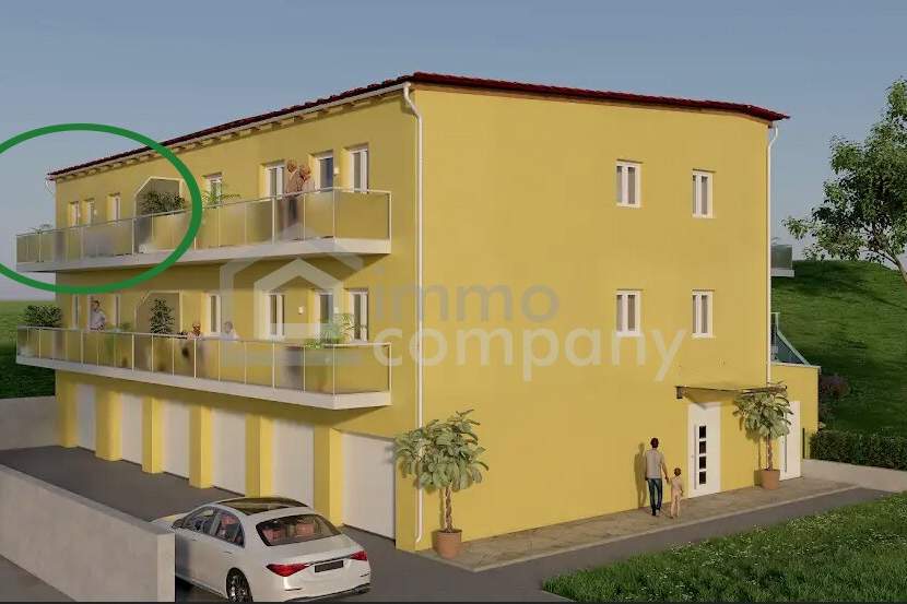Seniorenwohnungen mit +PLUS+ in wunderbarer Grünruhelage / Top 5 - 2.OG - 81 m² - 3 Zimmer – Balkon - Garage / Bezug 2026, Wohnung-kauf, 368.000,€, 7000 Eisenstadt(Stadt)