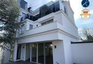 Luxusvilla am Roten Berg 334m², 2 Terrassen, 2 Garagen in 1130 Wien – Traumhaus!
