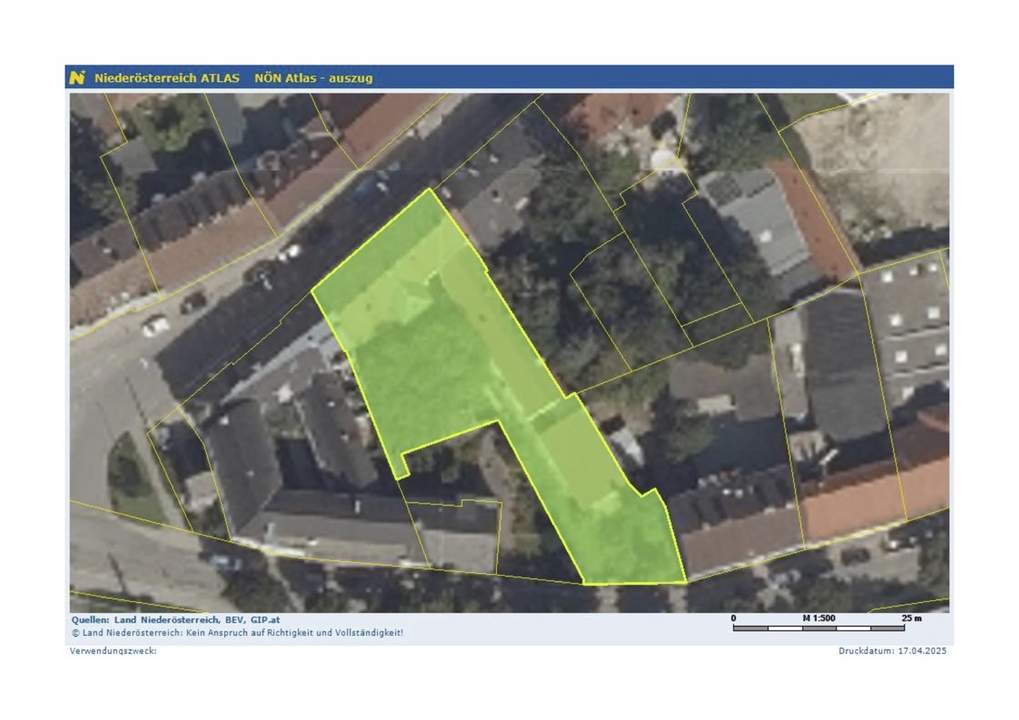 1.164qm Projektgelände - Stockerau - Zentrumszone 80% -g- BKL II,III, BKerngebiet