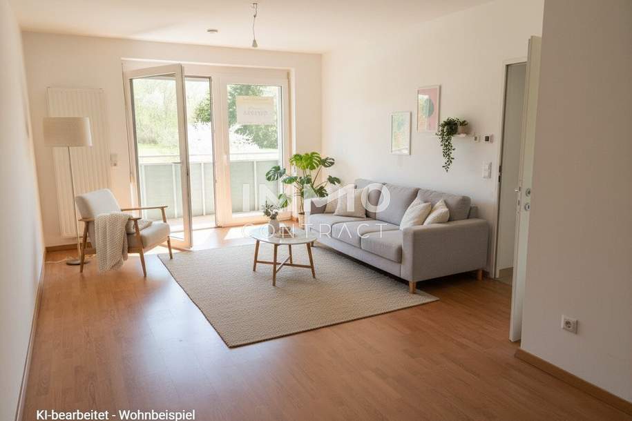 Gemütliche 2-Zi-Wohnung in Texing mit Balkon und Stellplatz um nur 699,62 € mtl. - förderbar, Wohnung-miete, 699,62,€, 3242 Melk