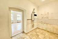 Brigittaplatz | Bezaubernde 2 Zimmer Altbau mit Potenzial &amp; Grünblick für unter € 3.650/m2