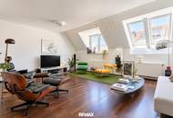 "Exklusive Dachgeschossmaisonette im 6. Bezirk mit Terrasse und Panoramablick!"