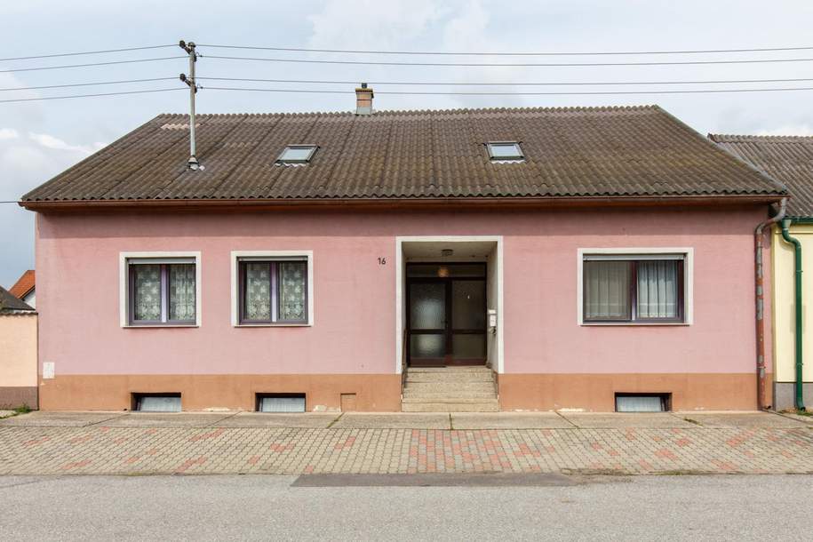 Gemütliches Landhaus mit Vollkeller und Garage, Haus-kauf, 140.000,€, 7152 Neusiedl am See