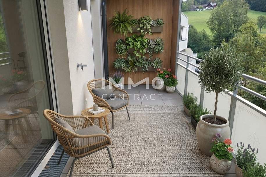 Erstbezug in ruhiger Lage und Tiefgarage, gefördert, Miete mit Kaufoption, Wohnung-legalform.mietkauf, 510,€, 3264 Scheibbs