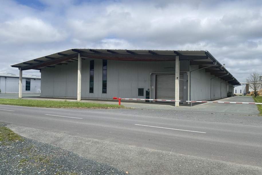 "Hallenflächen ab ca. 1.000 m² zur Miete", Gewerbeobjekt-miete, 4.200,00,€, 7561 Jennersdorf