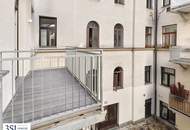 Mitten im 8en! 2-Zimmer-Stilaltbau in absoluter Ruhelage mit Balkon in der Josefstadt