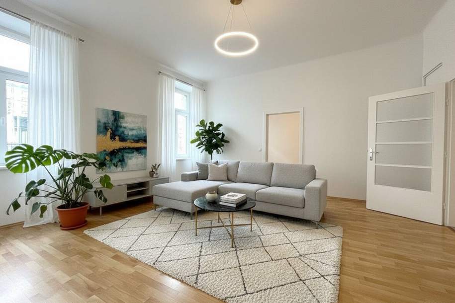 Stylische 3-Zimmer Wohnung mit zwei Bädern nahe U3/Schlachthausgasse, 1030!, Wohnung-kauf, 549.000,€, 1030 Wien 3., Landstraße