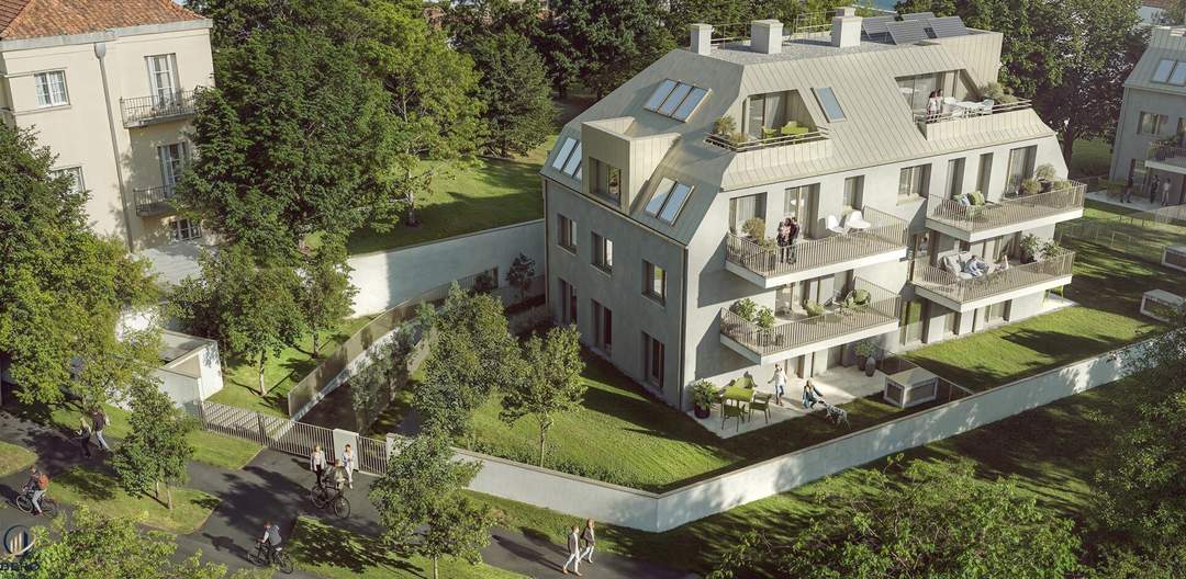 2-Zimmer-Eigentumswohnung mit 16 m² Balkon und moderner Ausstattung