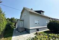 GRÜN. GROSSZÜGIG. VIELSEITIG. Einfamilienhaus mit Potential, 5 Zimmer, Wohnküche, 1139 m2 Grundstück, Wirtschaftsgebäude