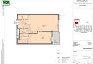 Ruhelage und Grünblick mitten im Zentrum - hochwertige 2-Zimmer-Wohnung in Hofruhelage