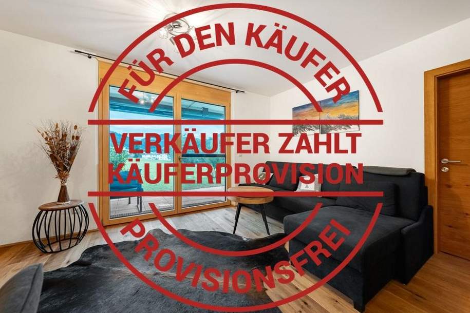 PROVISIONSFREI!! - Exklusive 2-Zimmerwohnung mit Garten – Ihr Traumdomizil in idyllischer Lage, Wohnung-kauf, 299.000,€, 6311 Kufstein