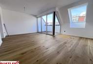 Eiinzigartige Dachgeschoss-Maisonette mit 3 Terrassen &amp; Fernblick | ERSTBEZUG am Reinlpark