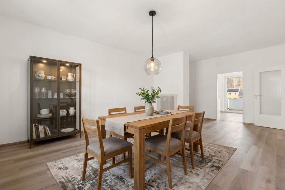 Stadtnahe 4,5-Zimmer-Wohnung mit Loggia in begehrter Wohnlage am Fuße des Kreuzbergls, Wohnung-kauf, 255.000,€, 9020 Klagenfurt(Stadt)