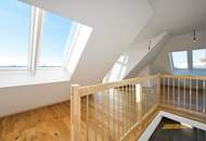 Hauptbahnhof Nähe U1, Erstbezug! Exklusive ruhige und sonnendurchflutete DG Wohnung