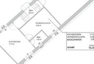 Möblierte 2-Zimmer-Wohnung im Zentrum