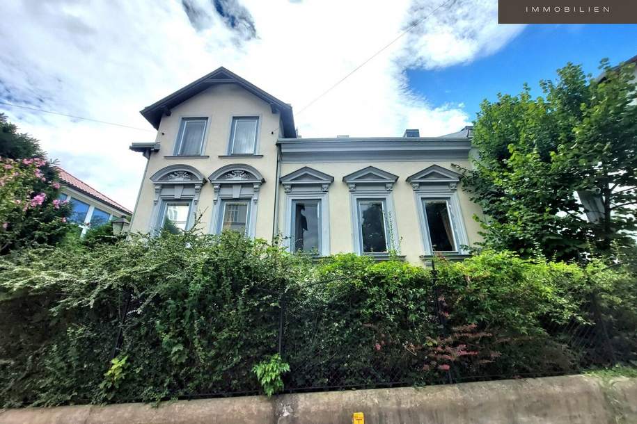 SANIERER AUFGEPASST |GERSTHOF| SANIERUNGSBEDÜRFTIGES VILLENARTIGES WOHNHAUS IN GUTER WOHNLAGE NAHE HERBECKSTRASSE MIT SCHÖNEM SONNIGEN GARTEN, Haus-kauf, 1.790.000,€, 1180 Wien 18., Währing