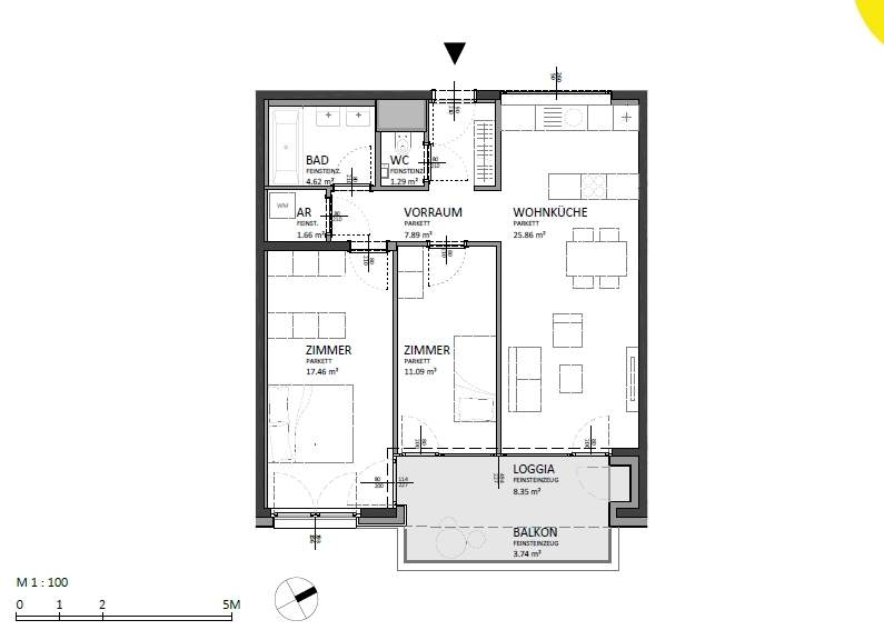 Mi Living- Hochwertige Eigentumswohnungen nähe U1 Hauptbahnhof