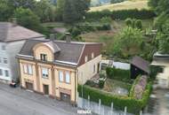 Großzügiges Zuhause mit zwei Wohneinheiten, Garten und Garagen