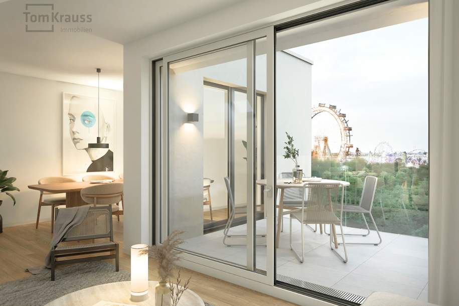 2-ZIMMER WOHNUNG MTI BALKON IN ZENTRALER LAGE, Wohnung-kauf, 462.400,€, 1020 Wien 2., Leopoldstadt