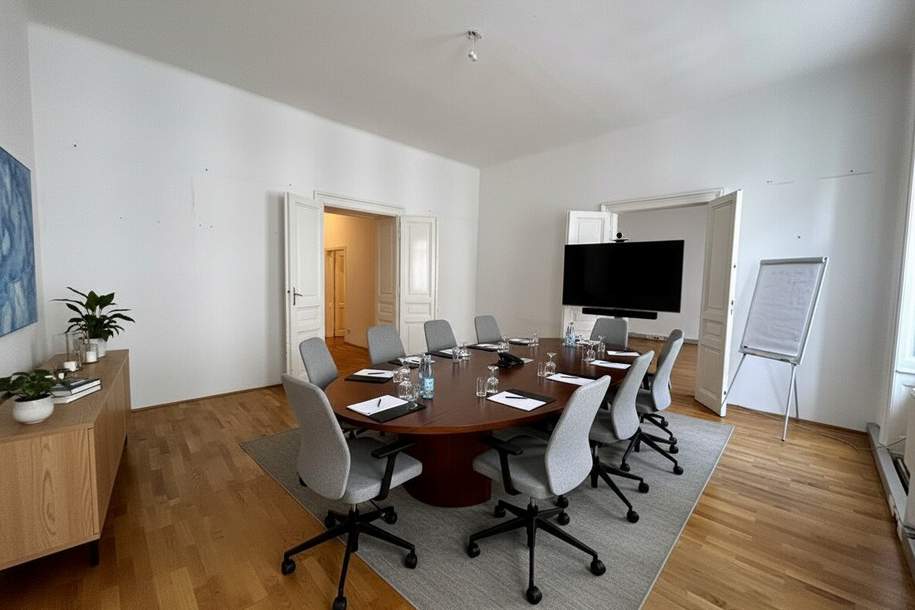 1030! Schönes Altbaubüro mit perfekter Anbindung direkt bei U4/Stadtpark!, Gewerbeobjekt-miete, 2.531,67,€, 1030 Wien 3., Landstraße