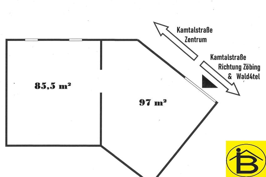 15204 - 182 m² Halle - zentraler Lage in Langenlois, Gewerbeobjekt-miete, 866,88,€, 3550 Krems(Land)