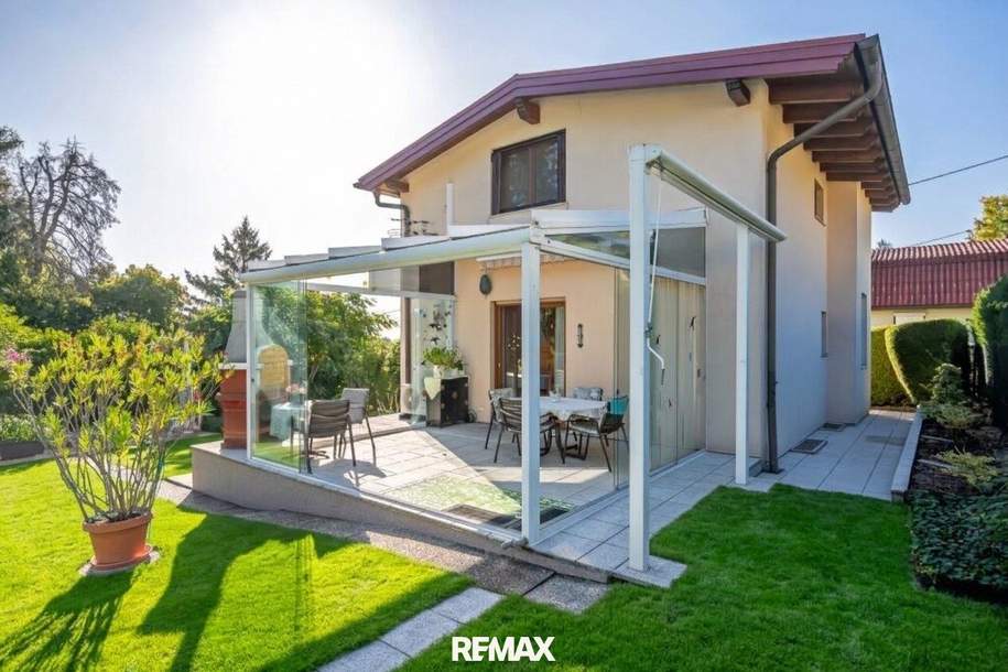 Kleingarten-Juwel in Ober St.Veiter Bestlage mit Top-Ausstattung (Eigengrund), Haus-kauf, 590.000,€, 1130 Wien 13., Hietzing