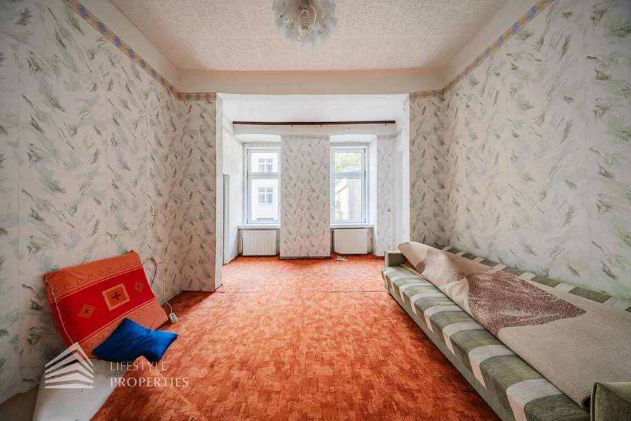 Sanierungsbedürftige Altbauwohnung, Nähe Meiselmarkt, Wohnung-kauf, 199.000,€, 1150 Wien 15., Rudolfsheim-Fünfhaus