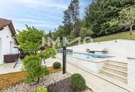 Uneinsehbares Gartenparadies mit Waldblick! Salzwasserpool beheizt. Weitere Extras warten auf Sie!