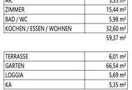 TOP DW02 - NEUBAUPROJEKT ITTER - 2 Zi-Wohnung mit Garten zu kaufen!