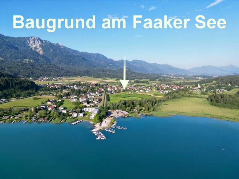 Sonnenbaugrund in Faak gleich beim See