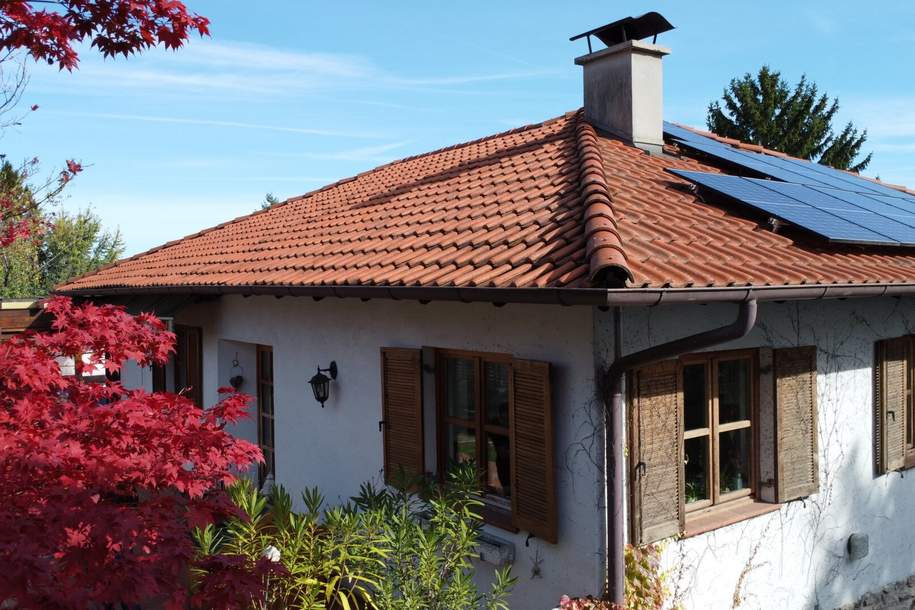 Charmantes Einfamilienhaus mit schönem Garten, Einliegerwohnung und Werkstatt, Haus-kauf, 449.000,€, 2721 Wiener Neustadt(Land)