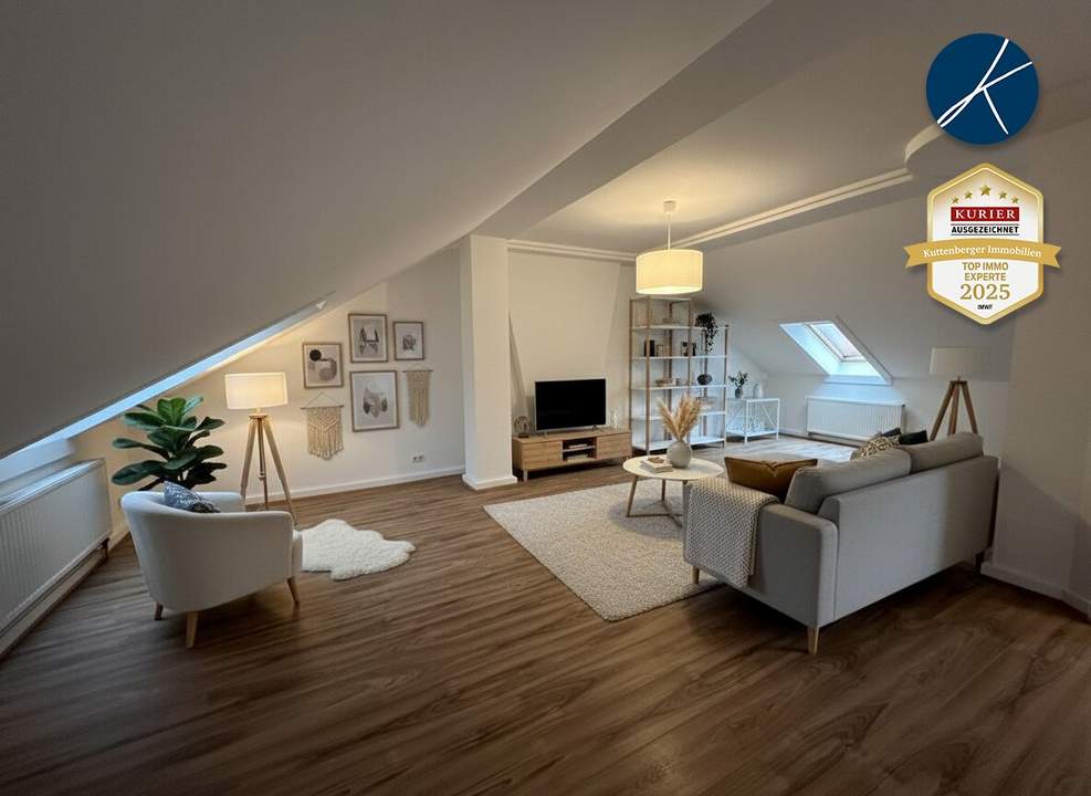 Großzügige Maisonette-Wohnung mit Parkplatz in zentraler Wohnlage