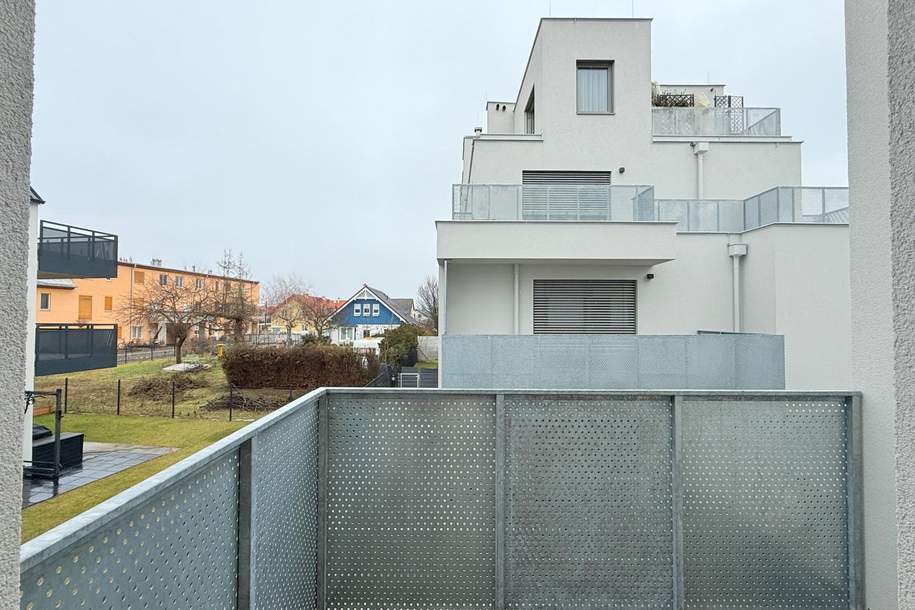 IHRE BALKONWOHNUNG IN ESSLING / 22., Schafflerhofstrasse/ Moderne Deckenkühlung und Heizung!, Wohnung-miete, 970,55,€, 1220 Wien 22., Donaustadt