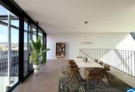 Spektakuläre Dachgeschoßmaisonette mit Terrassentraum und Blick auf die Canisiuskirche