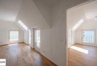 Sonnige 3-Zimmer-Dachgeschosswohnung mit großzügigem Balkon - Erstbezug im Rondelle XIV - Top 13