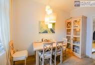 CHARMANTE ETAGE IM OBERGESCHOSS EINES ZWEIFAMILIENHAUSES MIT TERRASSE & GROSSEM GARTENPARADIES