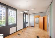 Repräsentatives Neubau-Büro mit Terrasse & Klima | 290 m² in TOP-Lage direkt an der U3 | Garagenplätze