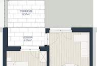 "0% KÄUFERPROVISION - Provisionsfrei - 2-Zimmer mit Loggia, Terrasse und Eigengarten!"