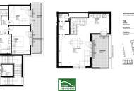 3 Zimmer Maisonette Wohnung mit 2 Terrassen - inkl. vollmöblierter Küche &amp; zwei WCs - jetzt anfragen