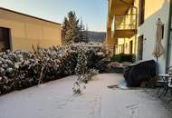 "Kaminfeuer trifft Gartentraum: Topmoderne Gartenwohnung im Wienerwald"