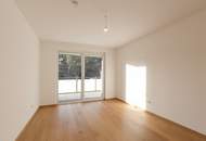 Gut aufgeteilte Praxisräumlichkeiten mit westseitigem Balkon, Eigengarten und PKW-Stellplatz